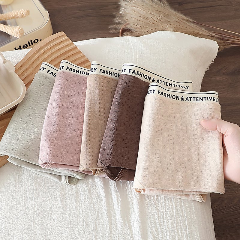 250 Jin Chubby Girl Plus Fertilizer Extra Large Underwear Women'S Breathable Comfortable High Waist Widened Cotton Crotch Breathable Triangle Large Underwear - Image 5